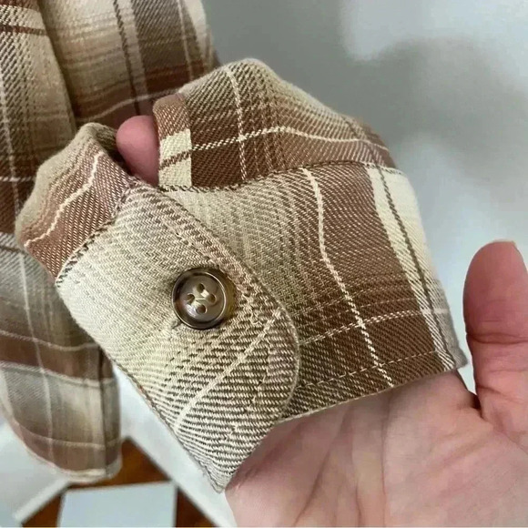 NWT A.P.C. Trek Cotton-Blend Flannel Overshirt size XXL - Picture 8 of 12